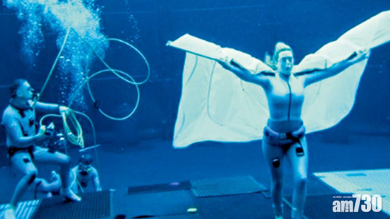 琦溫絲莉 《阿凡達2》閉氣7分鐘破紀錄