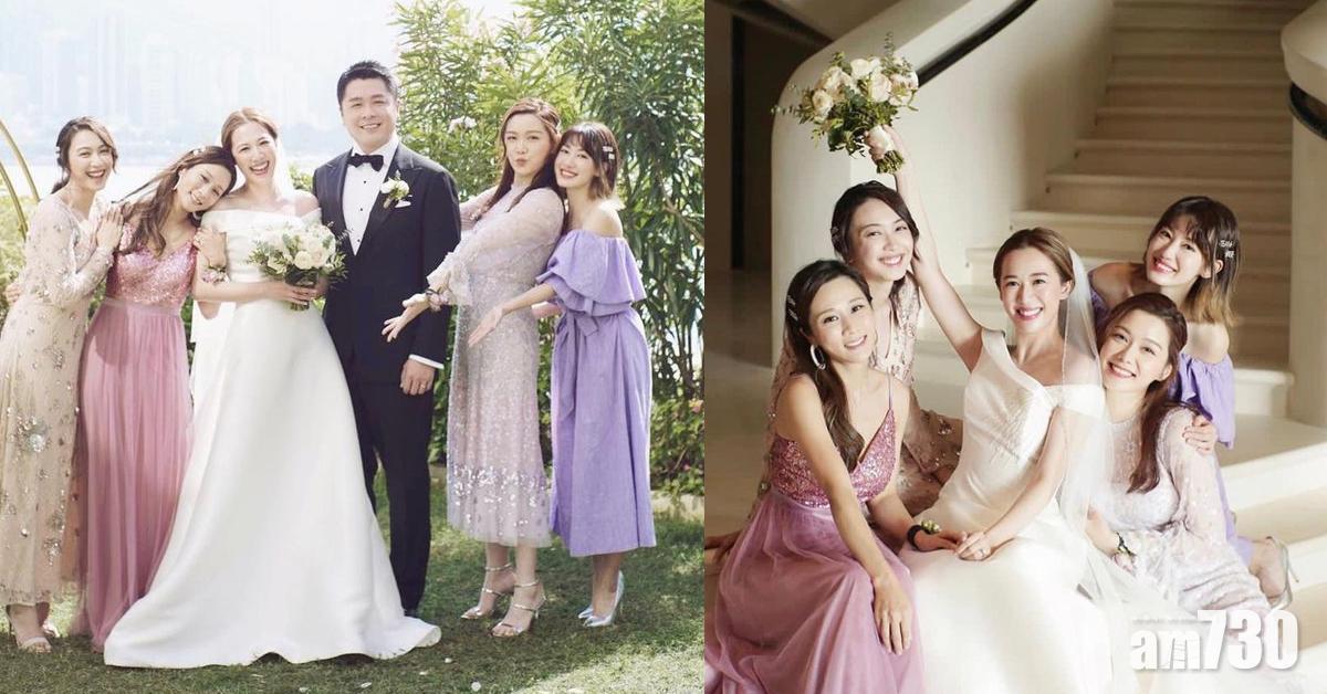 【岑杏賢結婚】姊妹輪流送祝福 朱千雪︰要把你幸福地嫁出去！