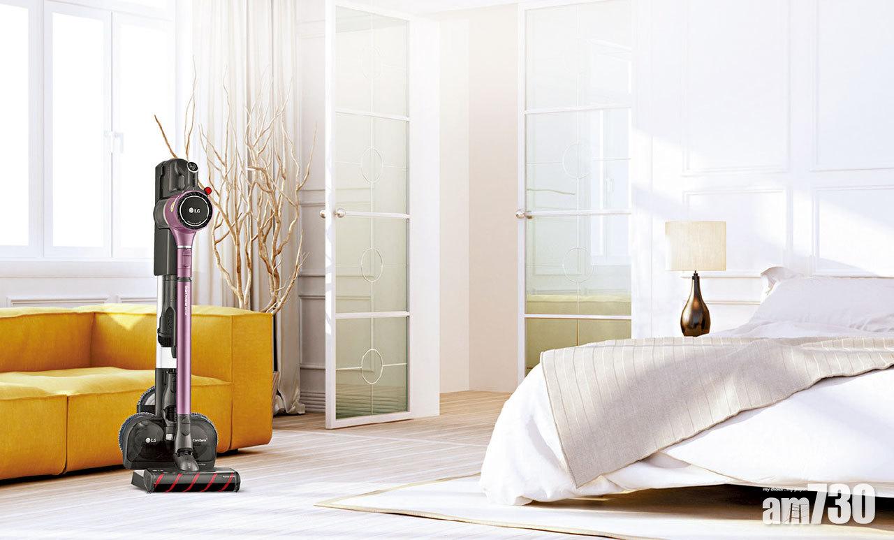 單獨濕拖 灰塵壓縮 LG CordZero ThinQ A9K 無線吸塵機