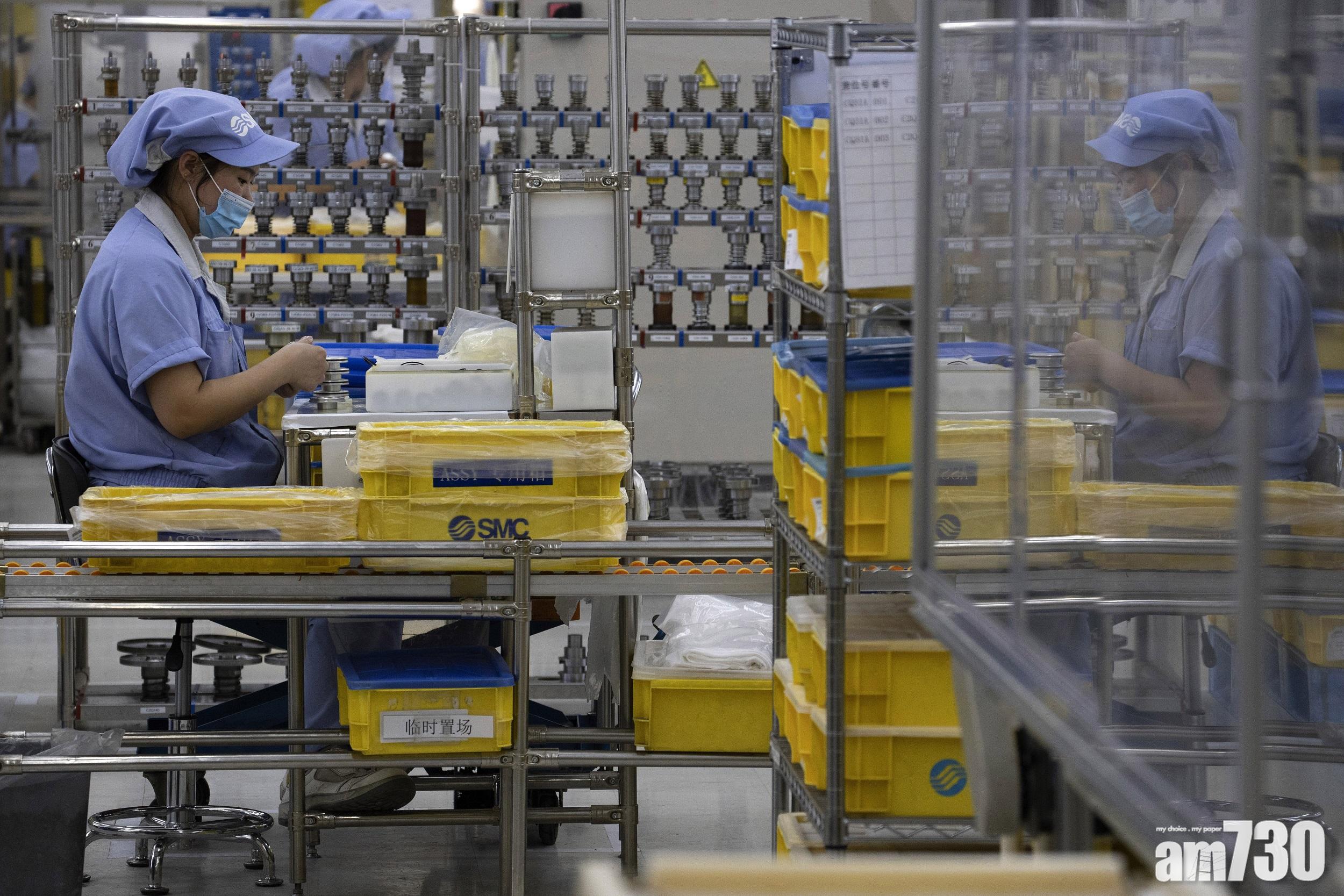 【統計數據】上月內地財新製造業PMI遜預期