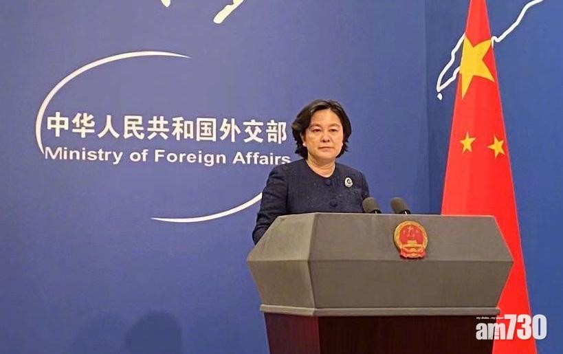 藍韜文譴責港拘捕行動 華春瑩促「放下殖民心態」