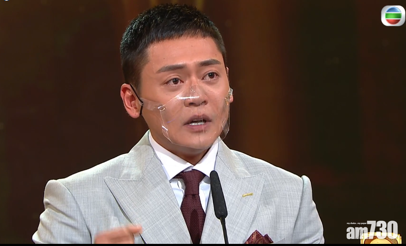 【台慶頒獎禮】去年飛躍進步  張振朗喊住拎最受歡迎電視男角色