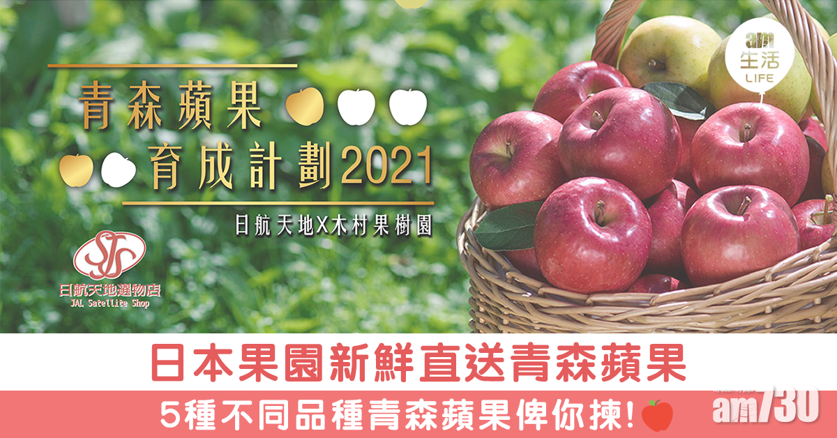 日本果園新鮮直送青森蘋果 5種不同品種青森蘋果俾你揀!