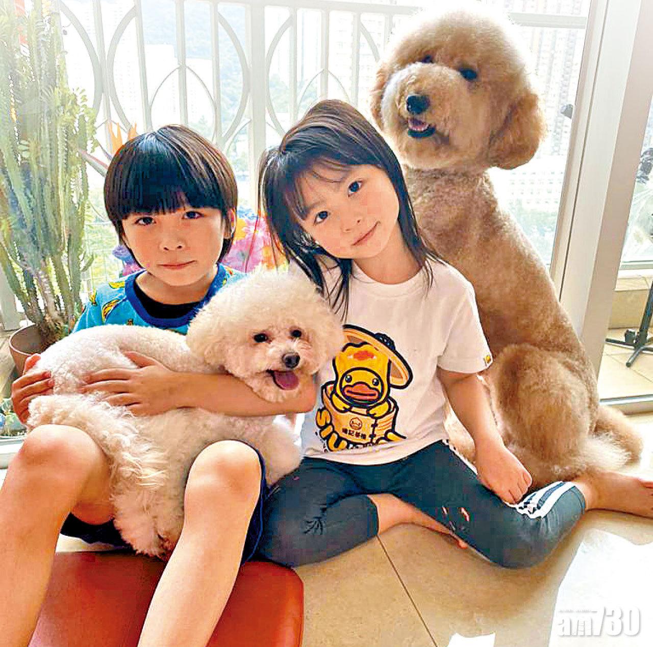 童星周筠浩有個小型動物園