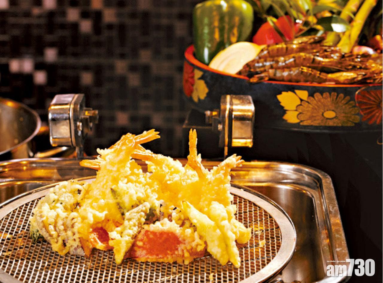 8度餐廳自助晚餐回歸 嘆原盅松茸燉花膠湯 即炸天婦羅