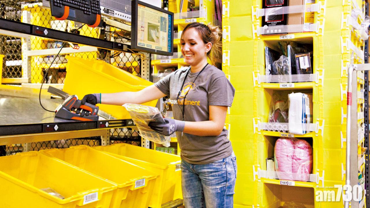 執貨不再沉悶  Amazon為倉務加入小遊戲 賺錢換禮品