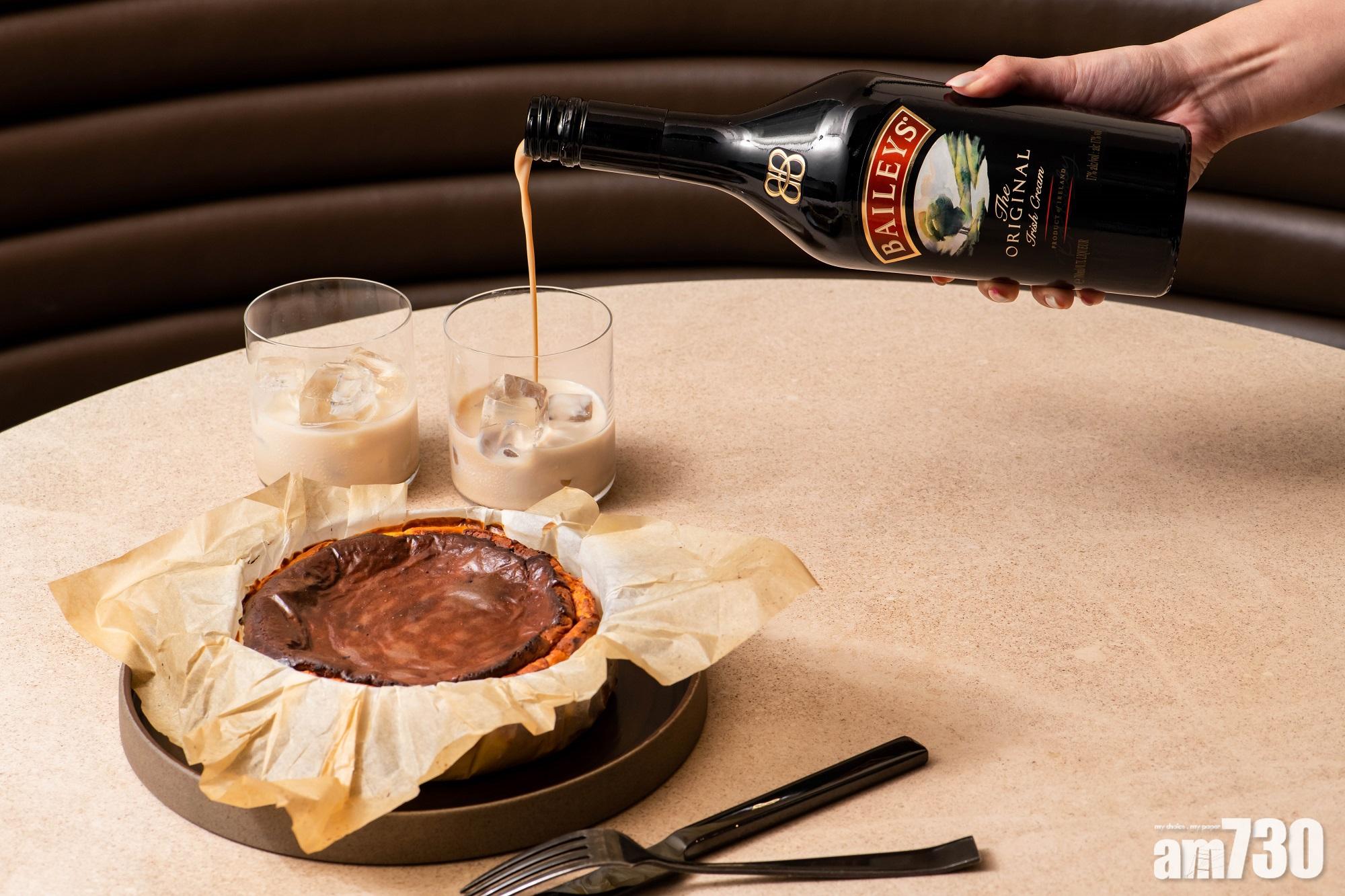 DOUBLESHOT X Baileys巴斯克焦香芝士蛋糕 　配埋特調BAILEYS雞尾酒