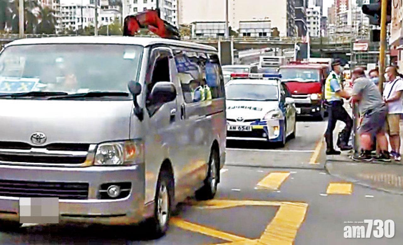 土瓜灣男子疑被踢出馬路捱車撞 熱心途人尾隨警拘1人