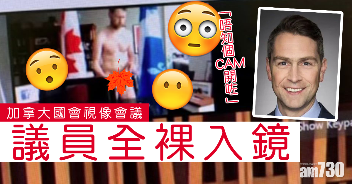 出洋相｜加國會議員視像會議赤裸入鏡 同僚提醒：穿回衣服啦！