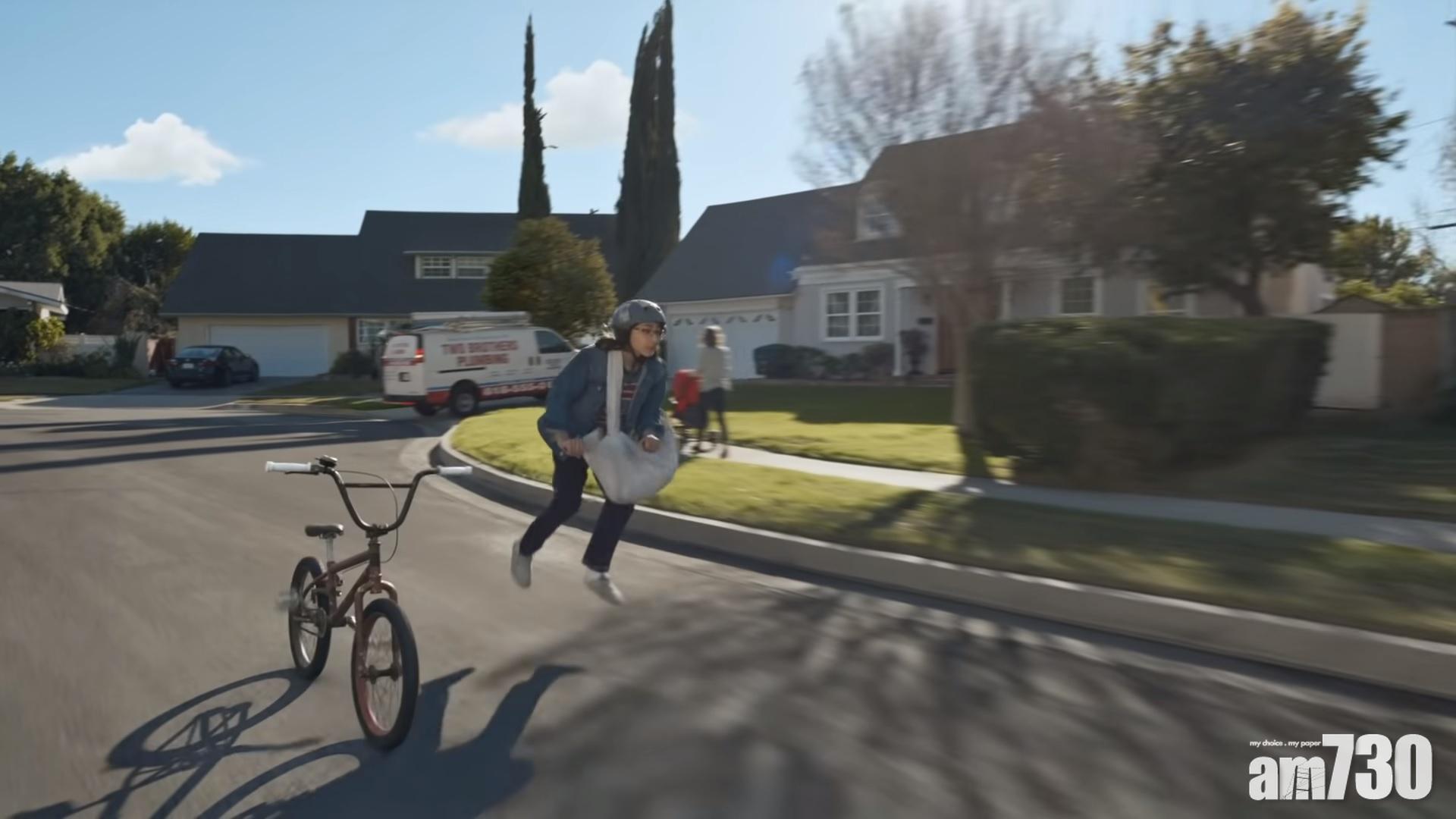 有片：網上熱話｜當遊戲BUG出現在現實世界　網民激讚5G廣告