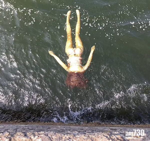 嚇死人咩｜日本八戶市海面發現浮屍  吊起原來是Mary