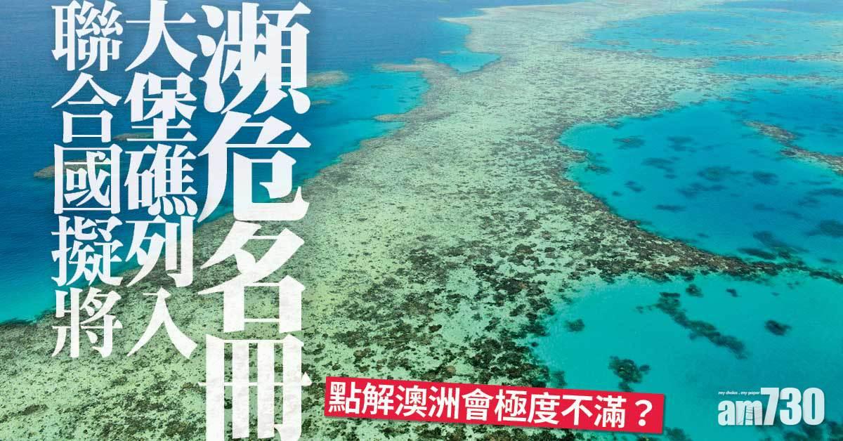 世界遺產｜聯合國擬列大堡礁入「瀕危」名冊 澳洲點解極度不滿？