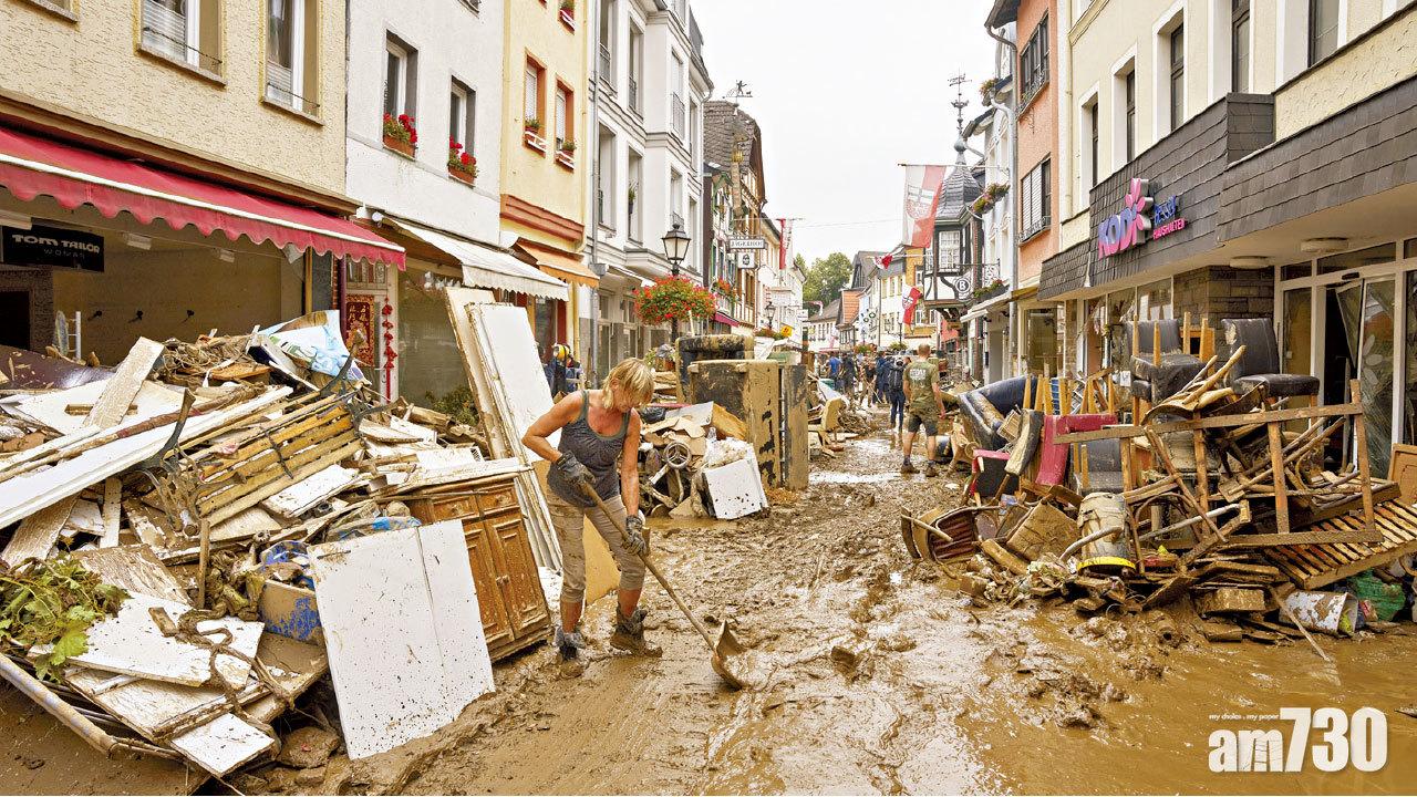 奪命暴雨 西歐水災逾180死 生還者:如海嘯來襲