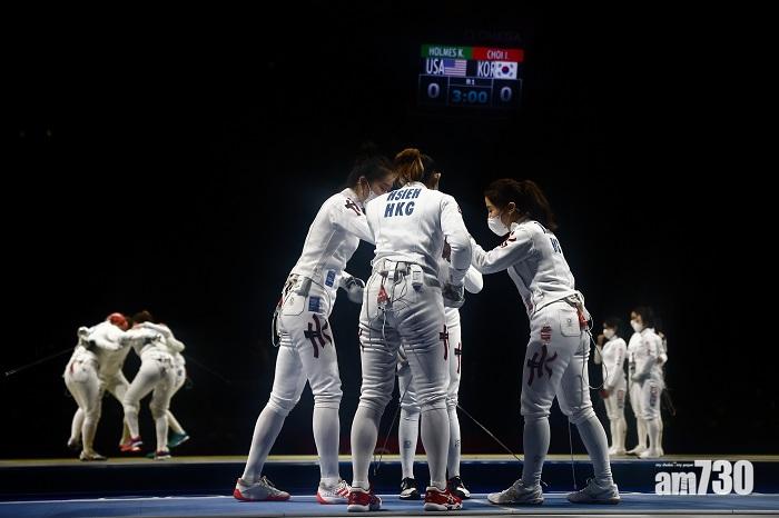 東京奧運｜港女重劍隊32:44負國家隊　排名賽險勝俄羅斯得第7