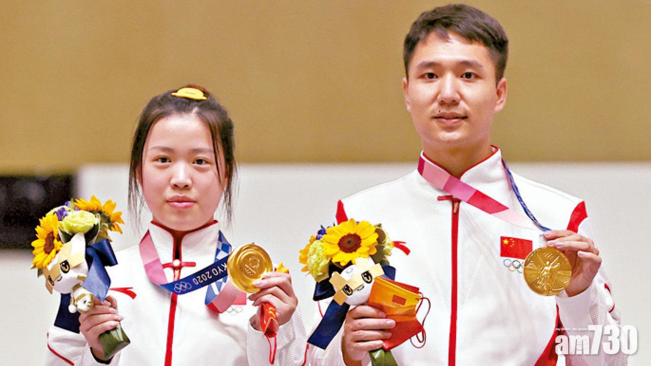 中國混雙射擊添兩金
