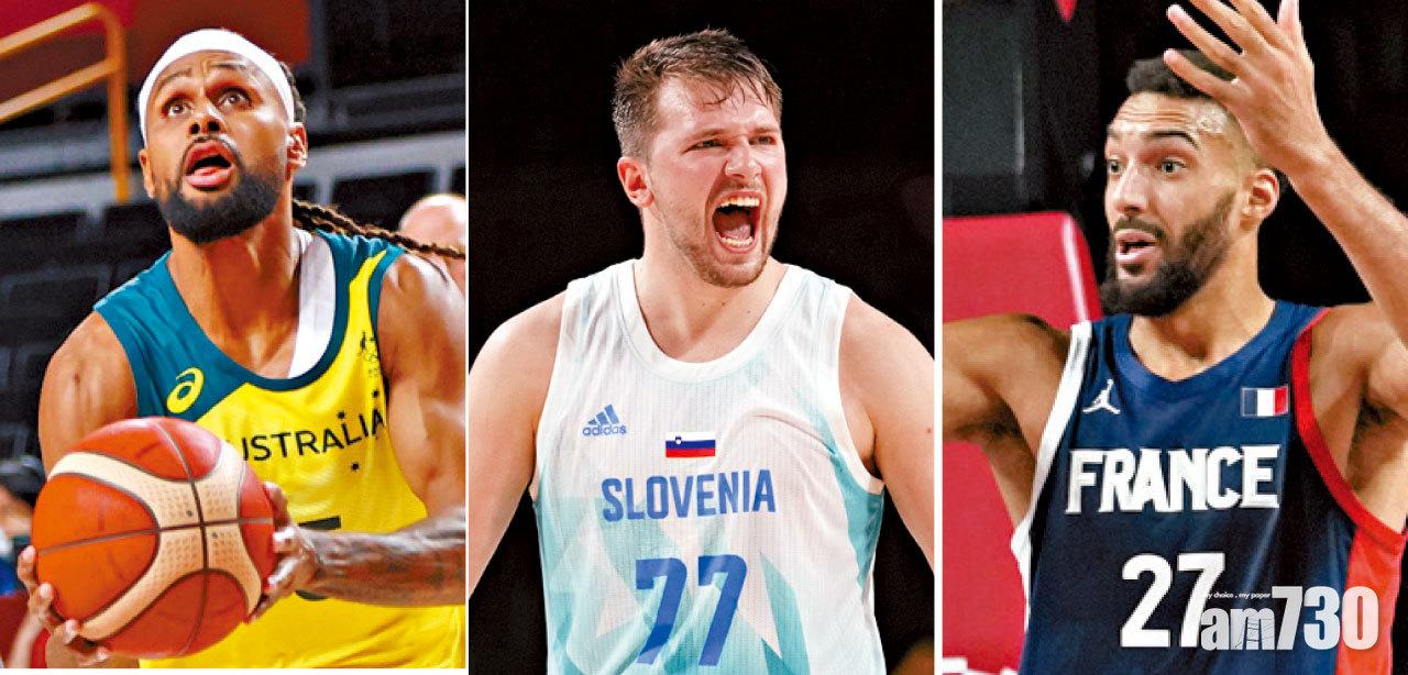 美國男籃4強撼澳洲 斯洛文尼亞鬥法國