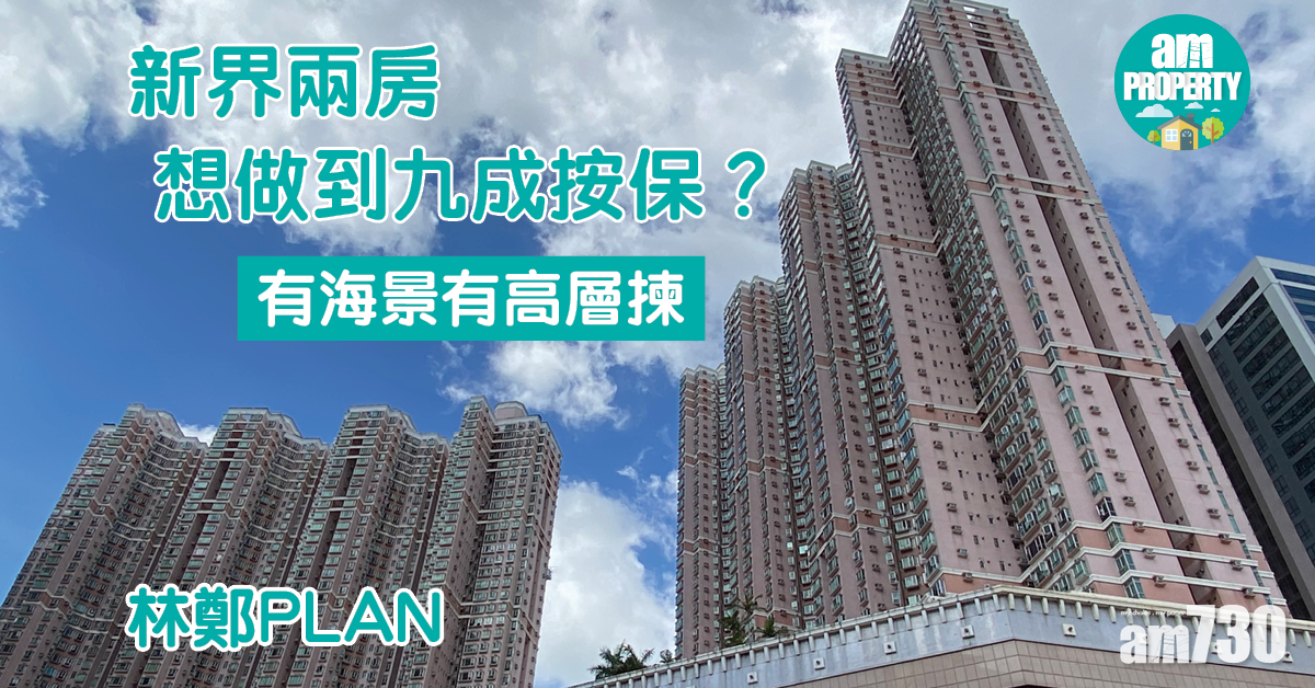 林鄭PLAN｜新界兩房想做到九成按保？有海景有高層揀