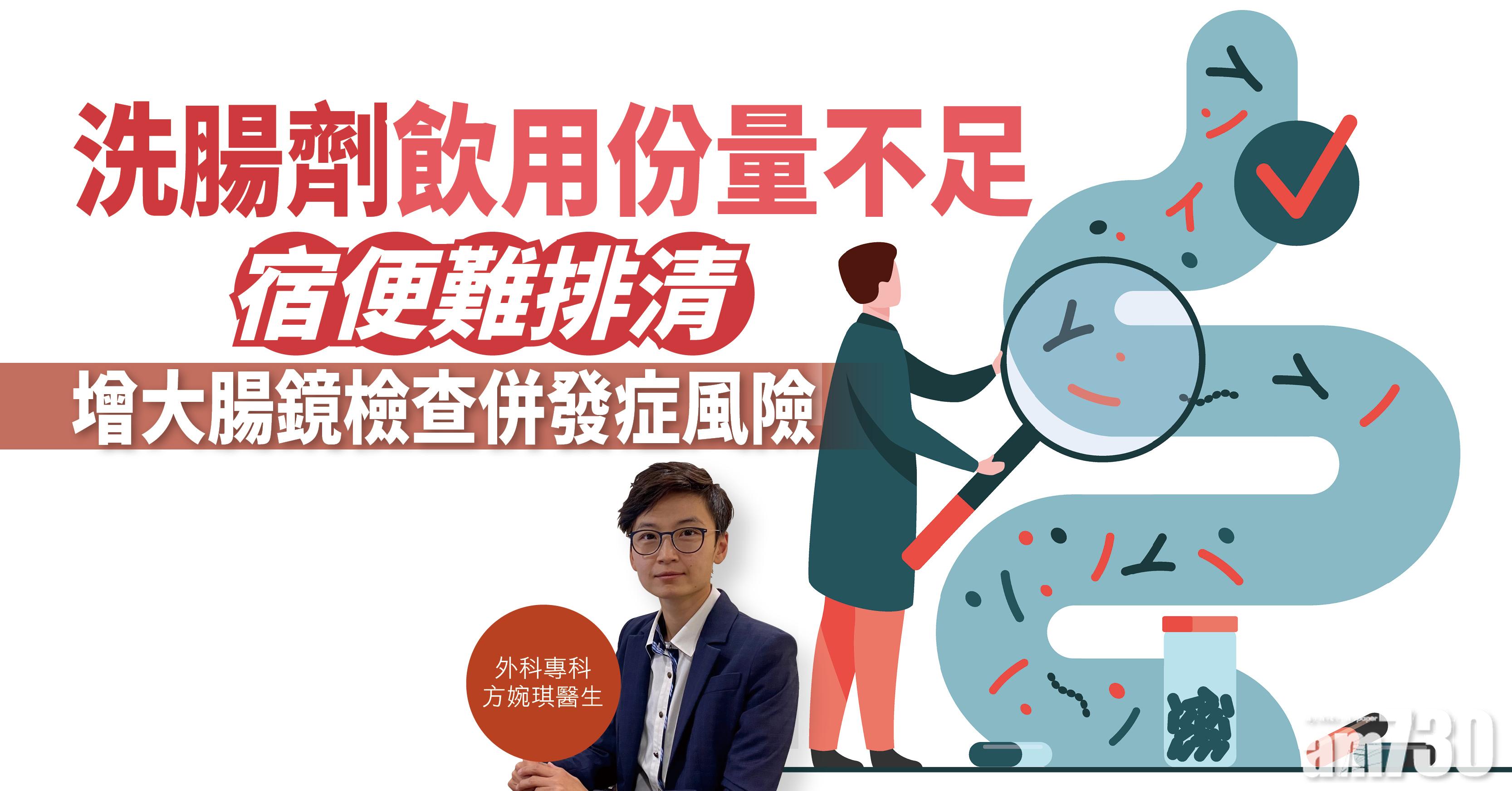 【健康解碼】洗腸劑飲用份量不足 增大腸鏡檢查併發症風險