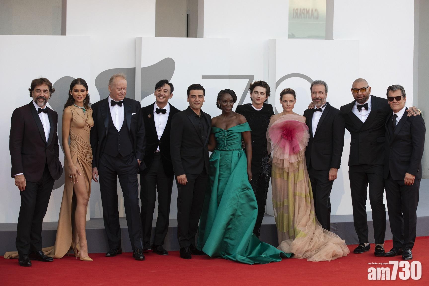 威尼斯影展｜《沙丘瀚戰》觀眾破紀錄鼓掌8分鐘 添麥菲查洛美有望問鼎奧斯卡