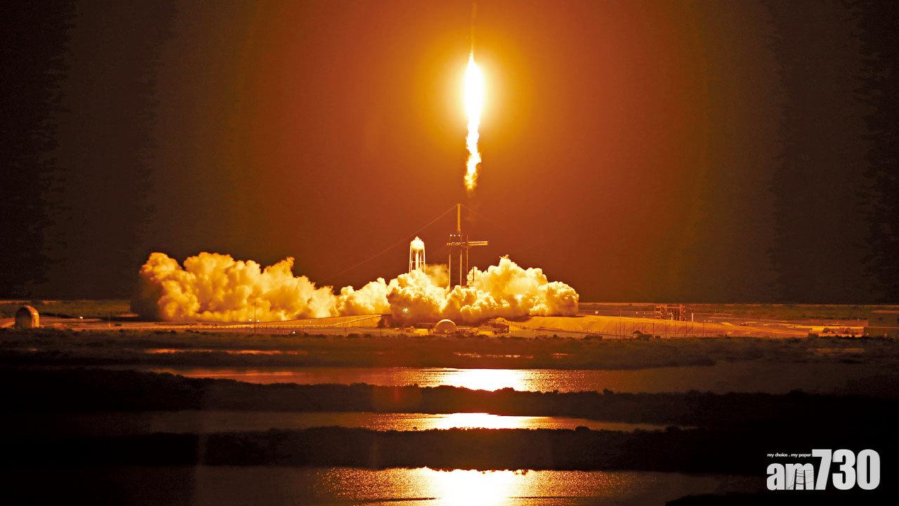 史上首次｜SpaceX「全平民旅團」升空 逗留太空3日