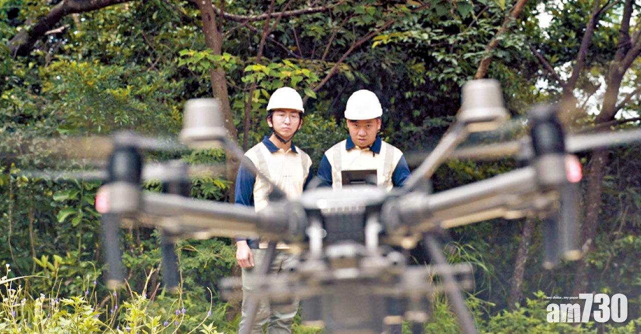 智慧生活丨航拍AI偵測電纜 減巡線員高空工作風險