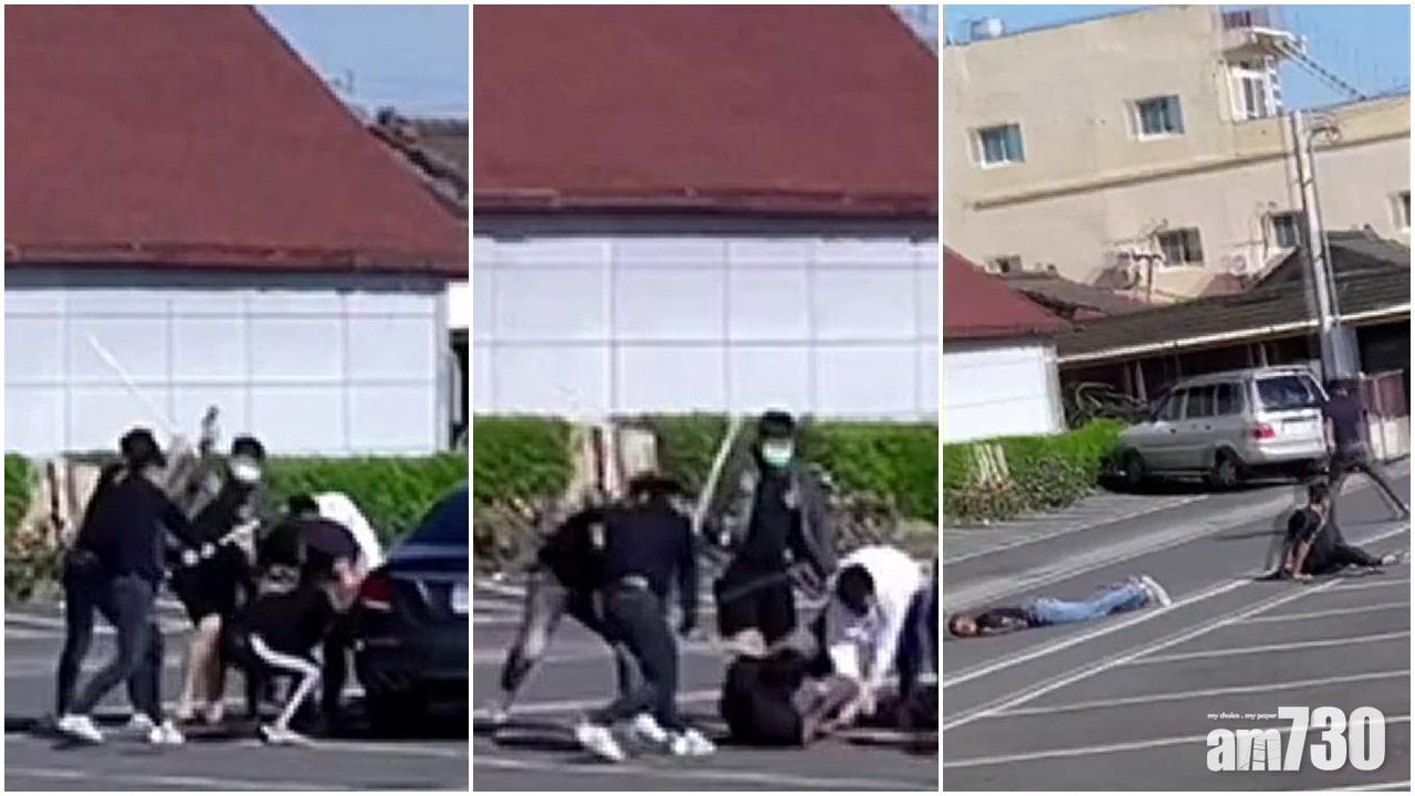 疑唱K爆口角　台灣10男街頭持棍棒毆鬥2重傷