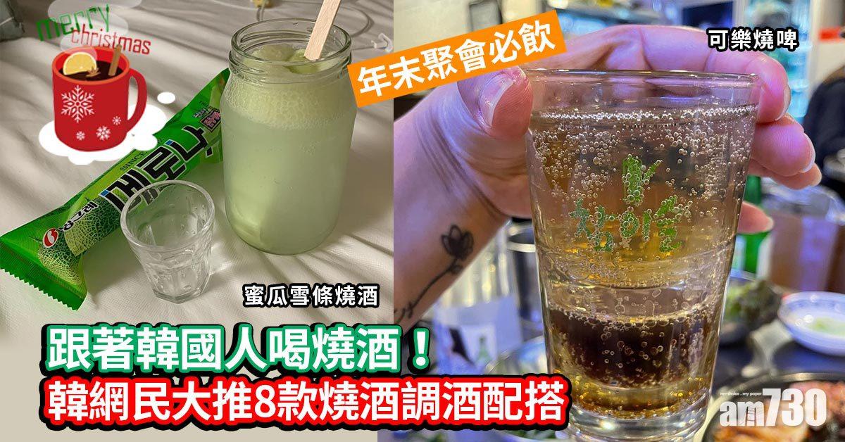聖誕2021｜跟著韓國人喝燒酒！韓網民大推 8款燒酒調酒配搭 年末聚會必飲