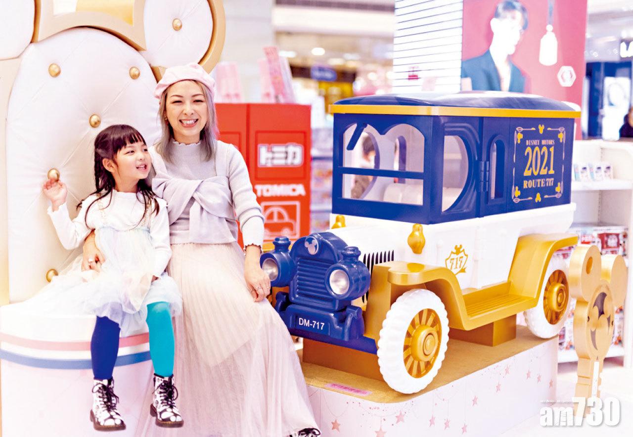 靚星媽朱薰 楊洛婷 陳麗麗 母女出巡 星二代化身小公主 開心玩餐飽