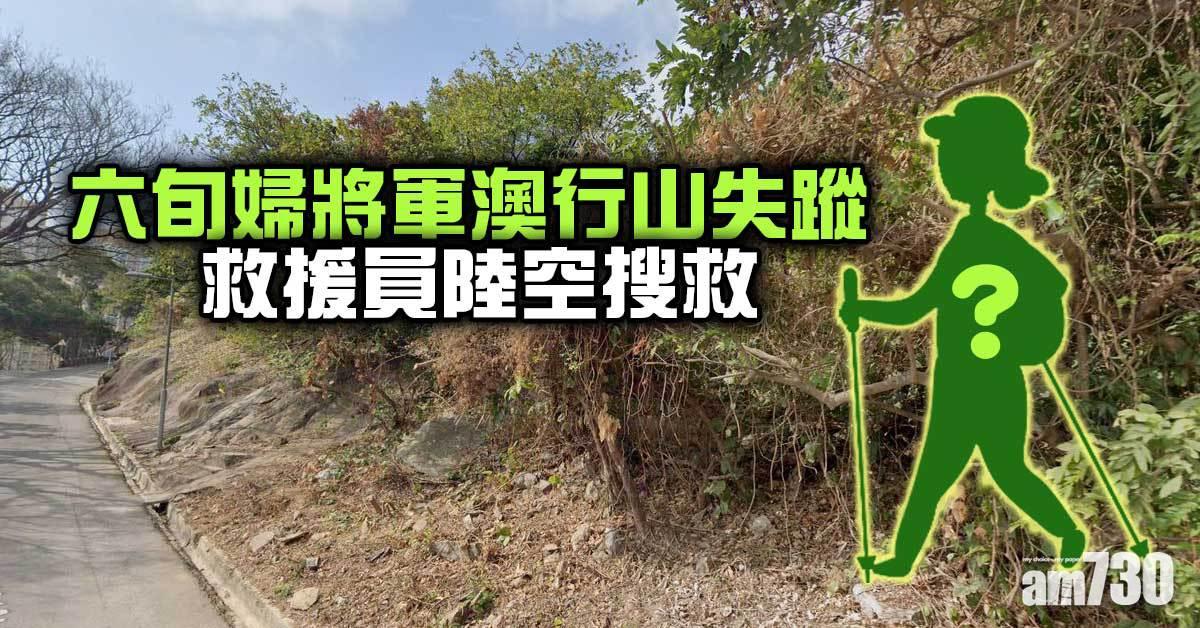 更新｜六旬婦將軍澳行山失蹤　救援人員陸空搜救(附失蹤婦相片)