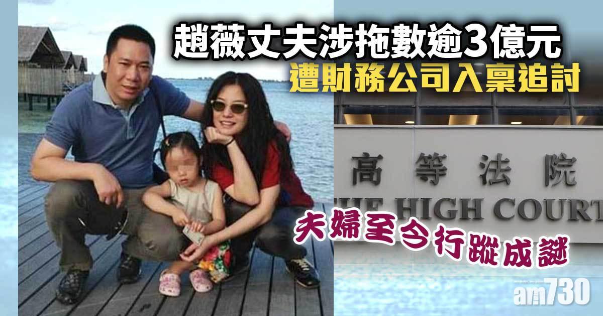 趙薇丈夫涉拖數逾3億元　遭財務公司入稟追討