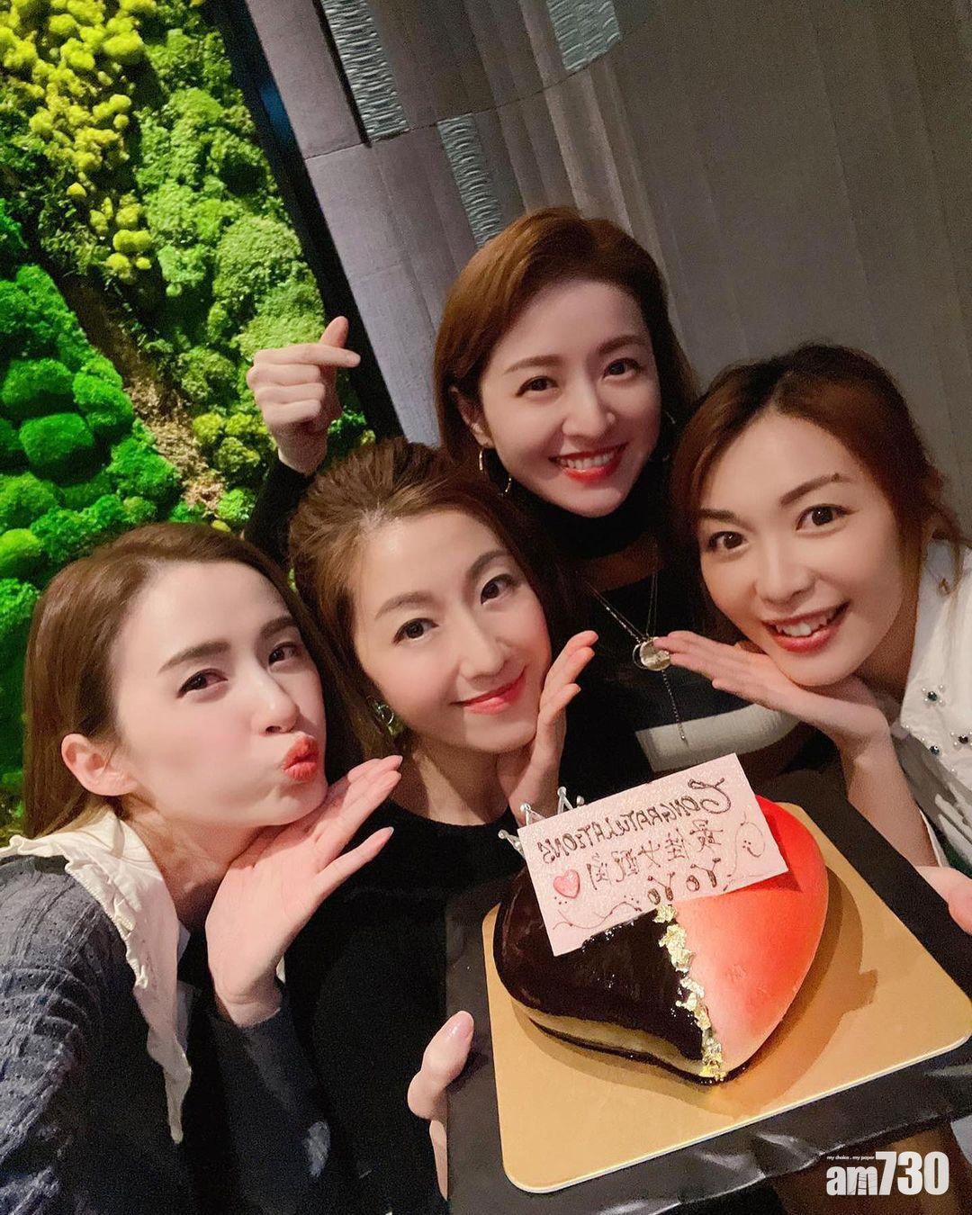 陳自瑤奪最佳女配角 孖徐淑敏沈卓盈食日本嘢慶祝