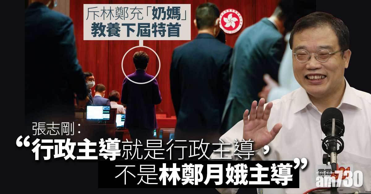 架構重組｜斥林鄭充「奶媽」教養下屆　張志剛引述潛在參選人：使乜你同我寫政綱？