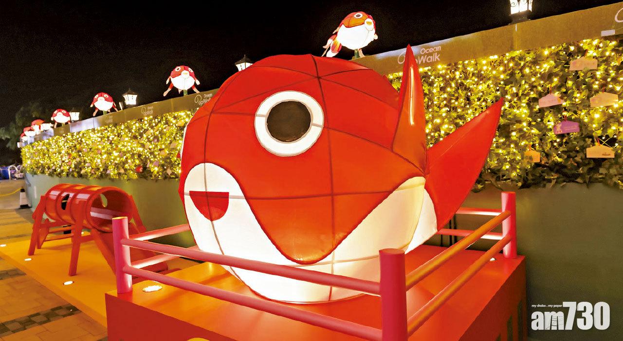 3米高新春造型金魚現身PopWalk 日式主題裝置營造「藝．日本」之旅