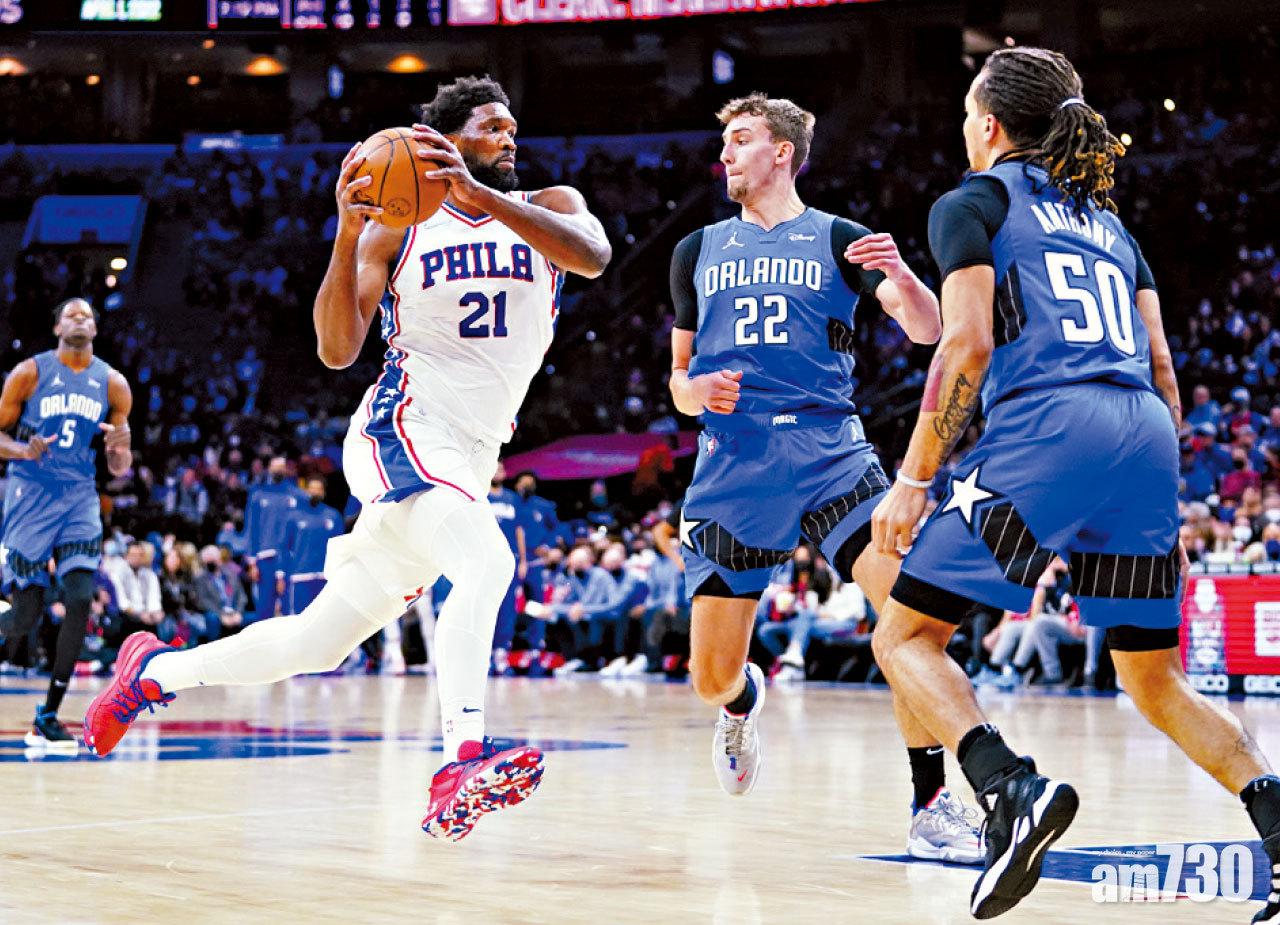 NBA大戰｜轟50分12籃板 艾比特：可化身佐敦