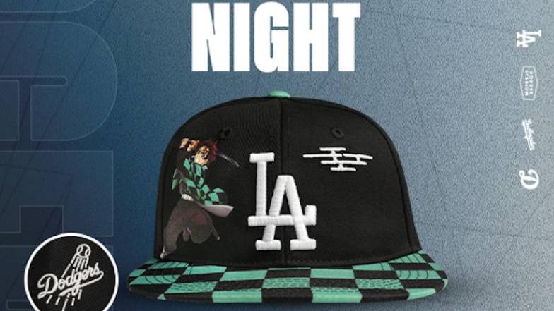 棒球 ｜離譜！　道奇送聯乘《鬼滅之刃》帽　二手價炒至10萬yen