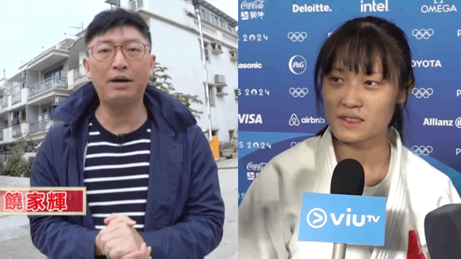 ViuTV主持饒家輝採訪運動員被指似審犯遭負評 網民：語氣似問責多過訪問 ｜巴黎奧運