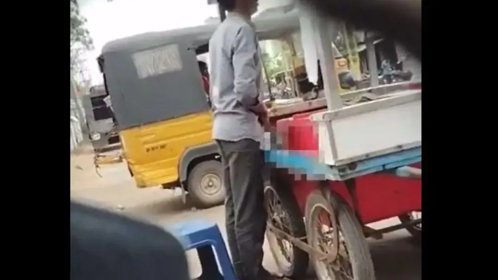 印老闆疑在雪糕上自瀆偷加料　畫面曝光遭警方逮捕