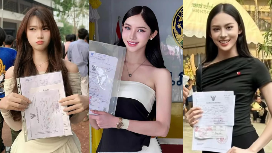 泰國徵兵現場「美女」雲集猶如選美盛事　網民：想一起服兵役