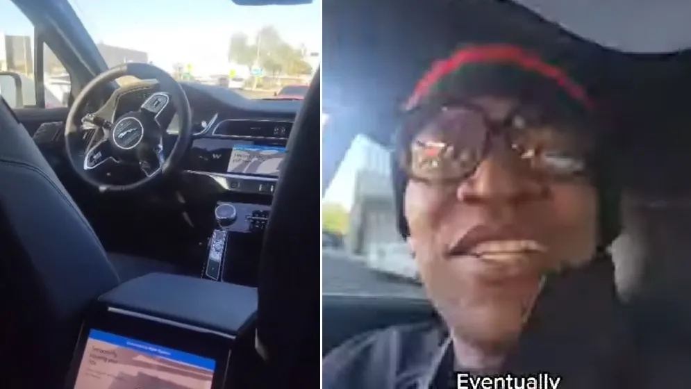 無人駕駛的士瘋狂轉圈 乘客作嘔求救 驚慄片段瘋傳 連客服都似AI(有片)