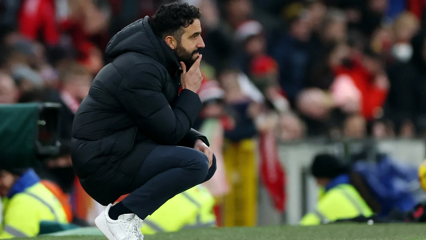 曼聯主帥艾摩廉。(路透社)