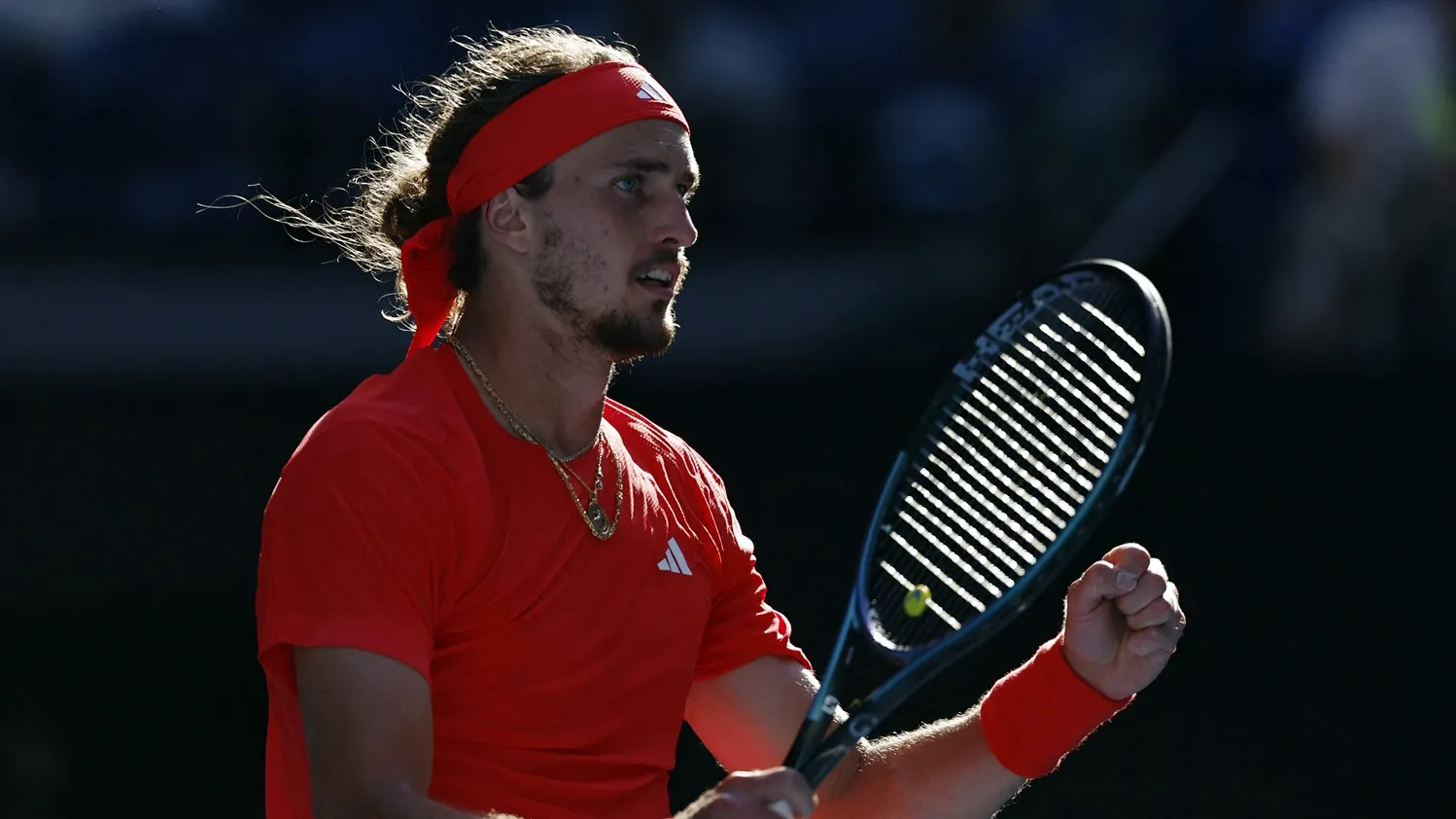 施維列夫在澳網的八強率先過關。(路透社)