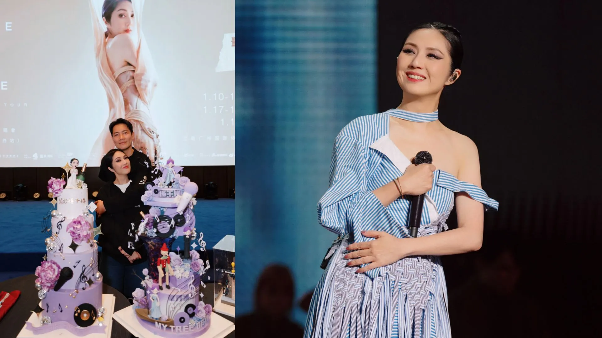 楊千嬅世界巡唱尾站感觸落淚 全53場逾85萬觀眾捧場