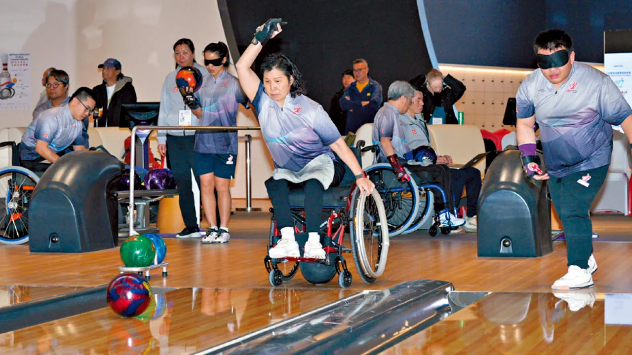 「M」品牌的殘疾人世錦賽