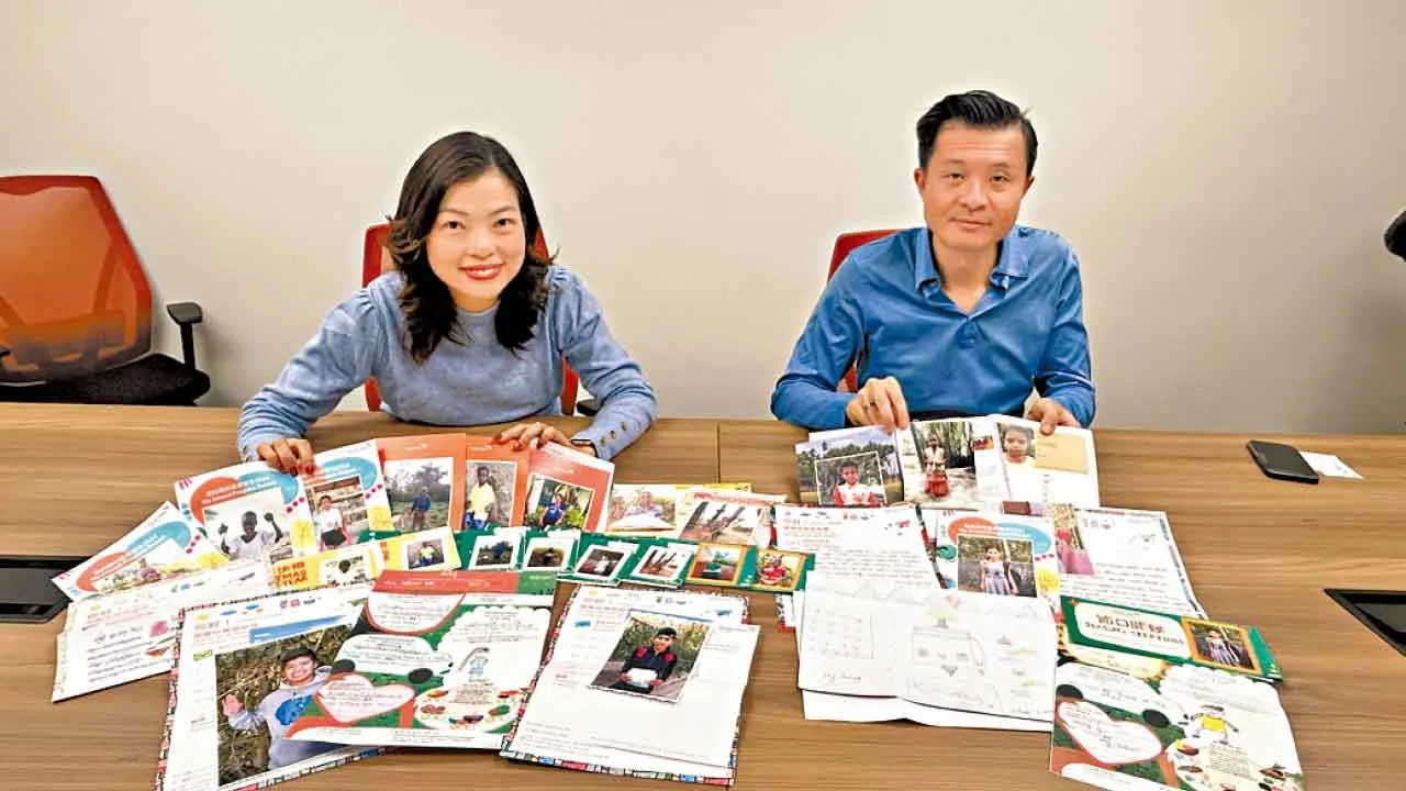 看到海外兒童健康成長 宣明會助養人︰滿足感是無價寶