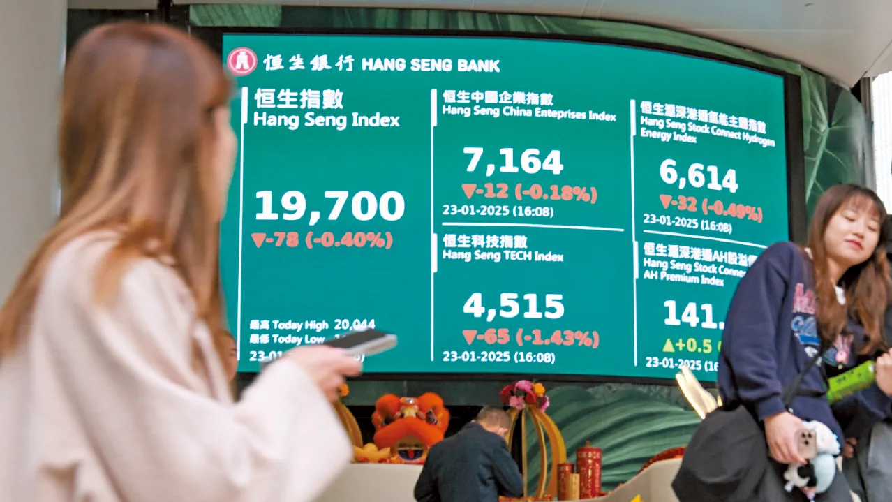 中央或引萬億入市 港股先升後跌 仍待外資回歸