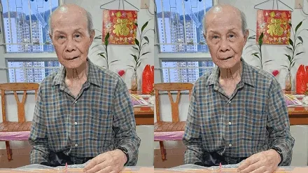 90歲老翁陳雙貴失蹤。（政府新聞處圖片）