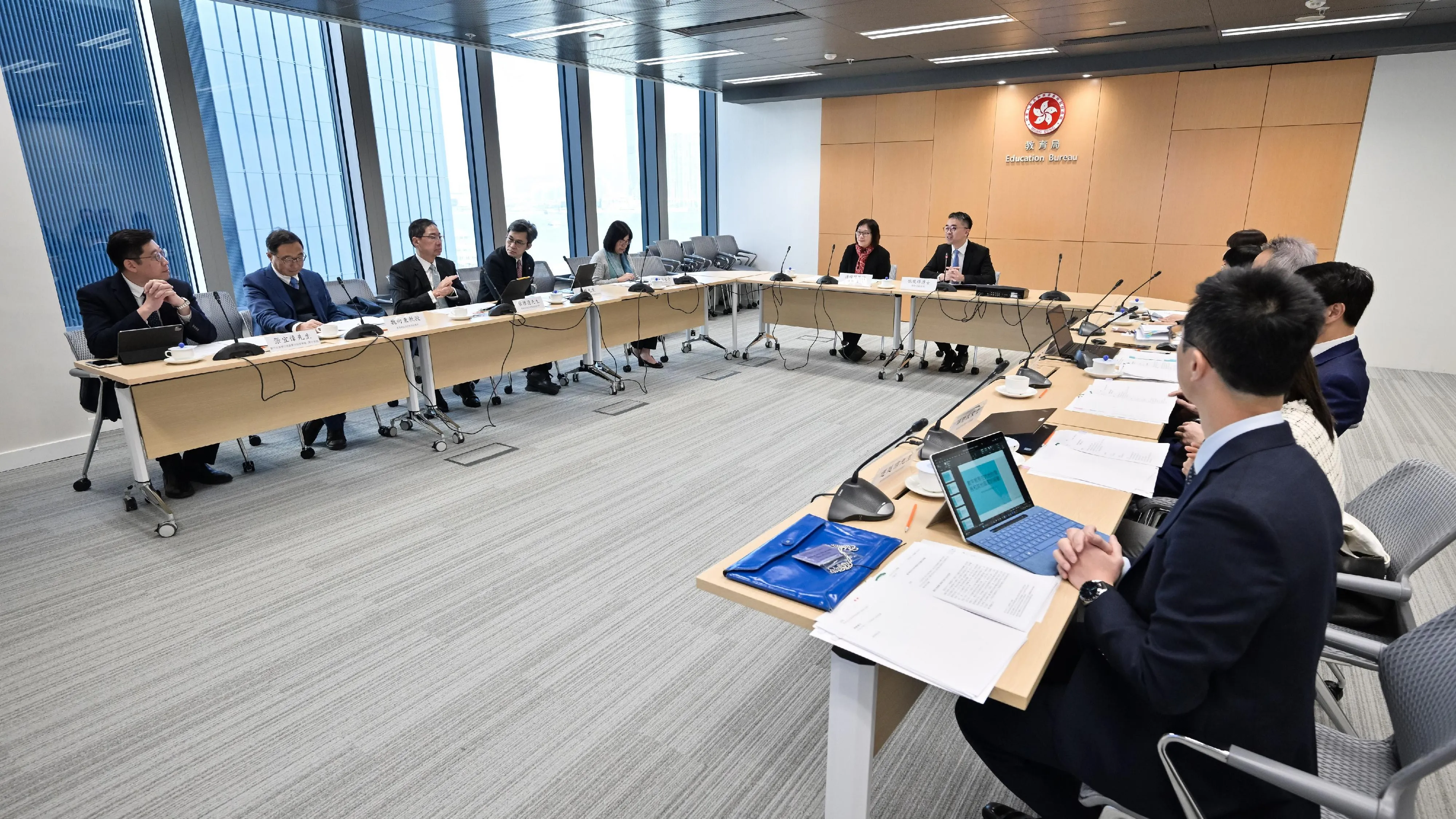 數字教育策略發展督導委員會召開首次會議。(政府新聞處)