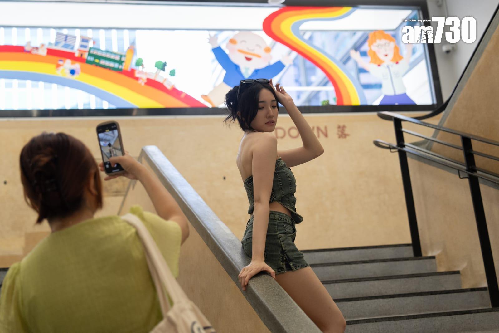 香港電車慶祝120周年　與「麥兜」合作在中環街市舉辦展覽(林靄怡攝)