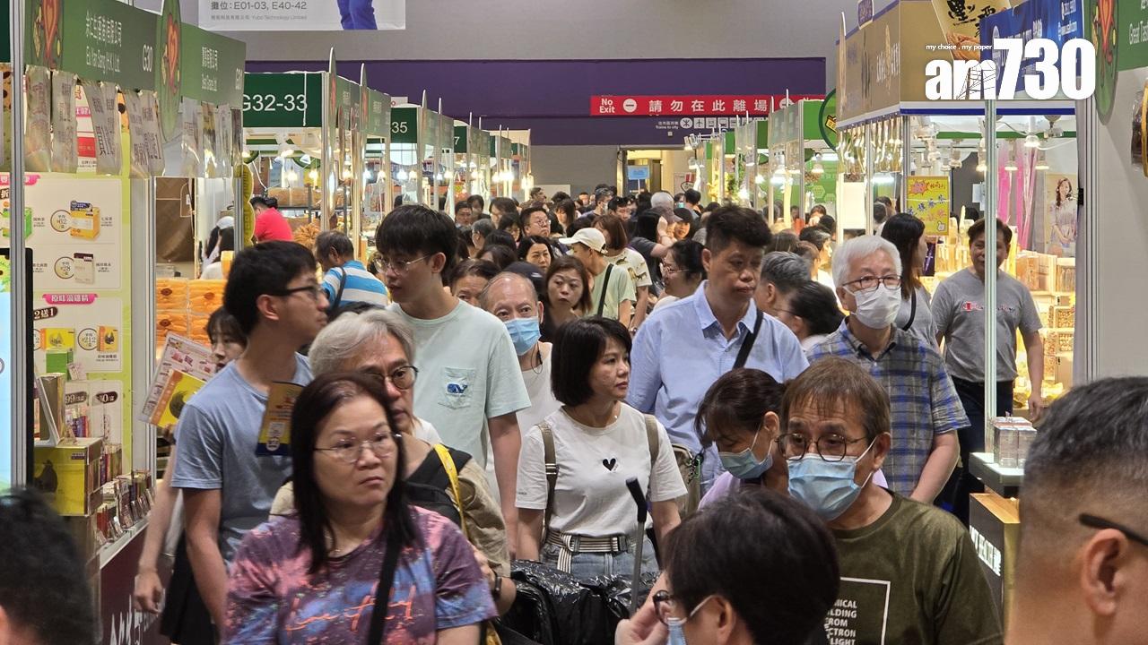 工展會購物節第三日 商戶：人流符合預期 銷情平平 (李朗僑攝)