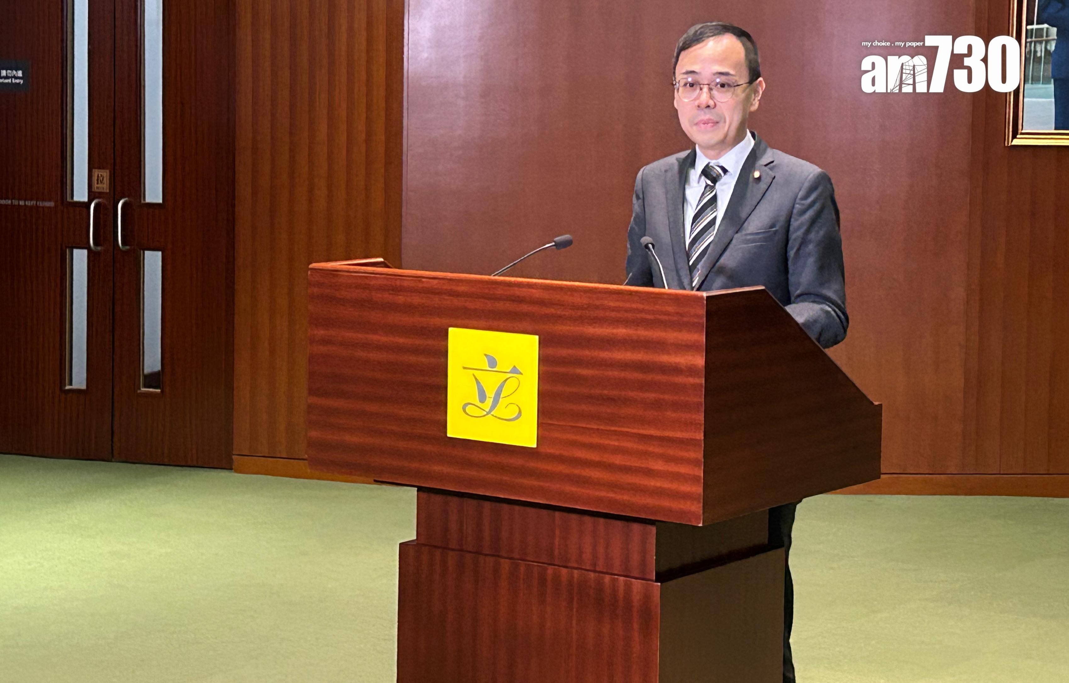 黃俊碩：假會計師問題困擾業界十多年　冀修例後可確保審計質素(陳芷晴攝)